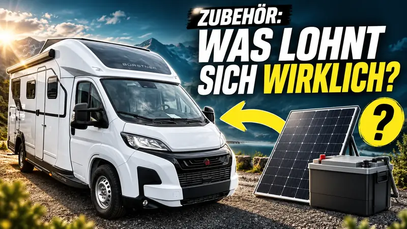 Gestaltungsbeispiel eines Videos über Reisemobil-Zubehör